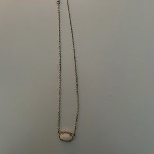 Silver and White Kendra Scott